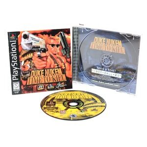 PS1 Duke Nukem Time to Kill Sony PlayStation 1 1998 CIB Complete w/ Reg Card